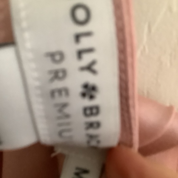 Pink satin Molly Bracken halter top in medium - Picture 3 of 3